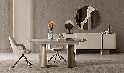 Medusa Home Mobilya - Madrid Seramik Yemek Odası
