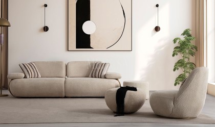 Medusa Home Mobilya - Madrid Üçlü Koltuk