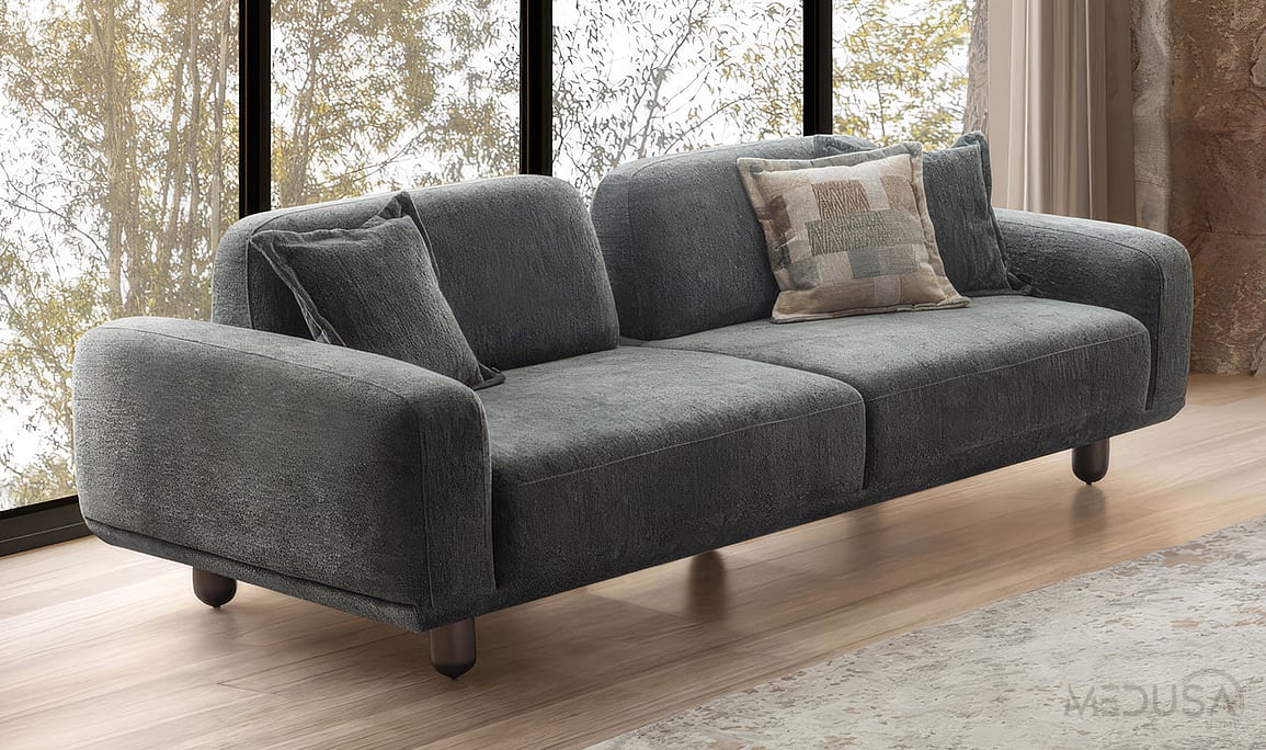 Medusa Home Mobilya - Magna Üçlü Koltuk