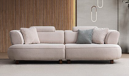 Medusa Home Mobilya - Mahfel Üçlü Koltuk