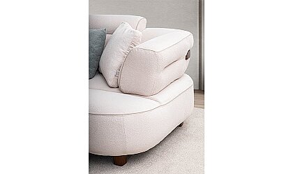 Medusa Home Mobilya - Mahfel Üçlü Koltuk