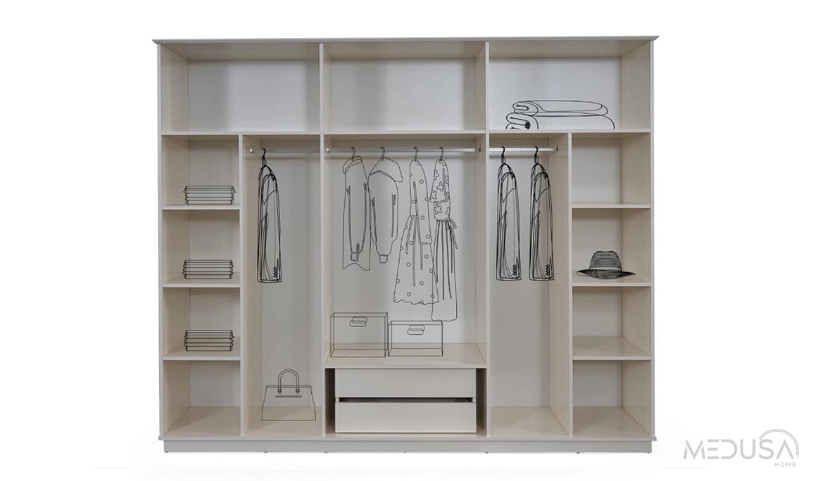 Medusa Home Mobilya - Majeste Gardırop