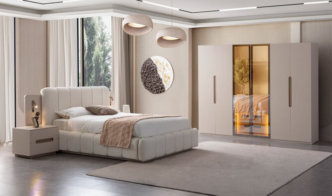 Medusa Home Mobilya - Maldiv Yatak Odası - Modern Yatak Odası