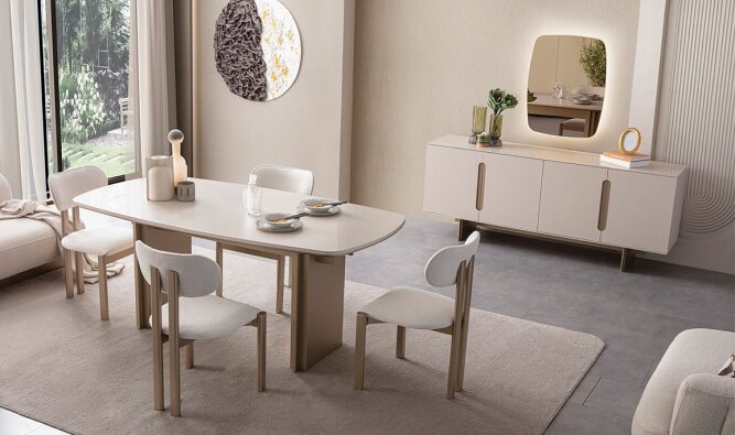 Medusa Home Mobilya - Maldiv Yemek Odası - Modern Yemek Odaları