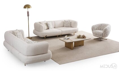 Medusa Home Mobilya - Manetti Antik Koltuk Takımı