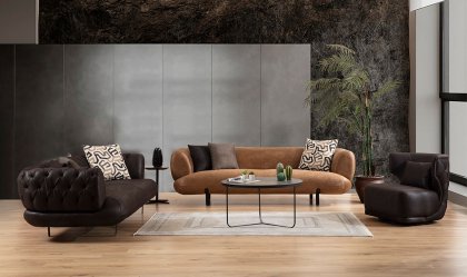 Medusa Home - Manetti Kahve Koltuk Takımı Medusa Home - Manetti Kahve Koltuk Takımı
