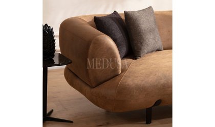 Medusa Home Mobilya - Manetti Kahve Koltuk Takımı