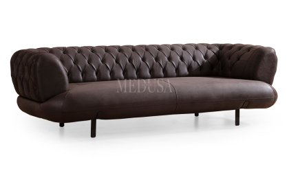 Medusa Home Mobilya - Manetti Kahve Koltuk Takımı