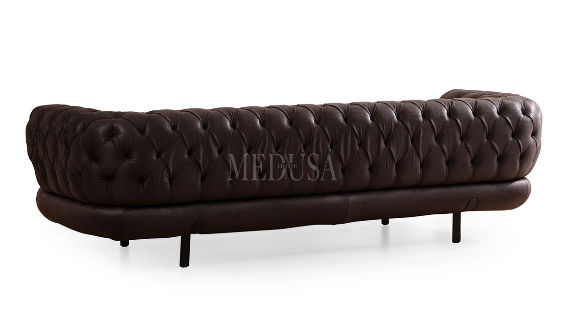 Medusa Home Mobilya - Manetti Kahve Koltuk Takımı