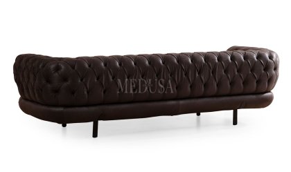 Medusa Home Mobilya - Manetti Kahve Koltuk Takımı