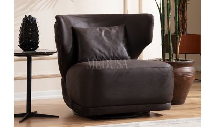 Medusa Home Mobilya - Manetti Kahve Koltuk Takımı