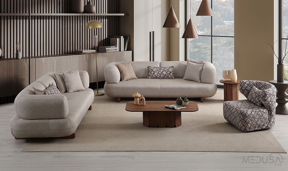 Medusa Home Mobilya - Manetti Premium Yataklı Koltuk Takımı
