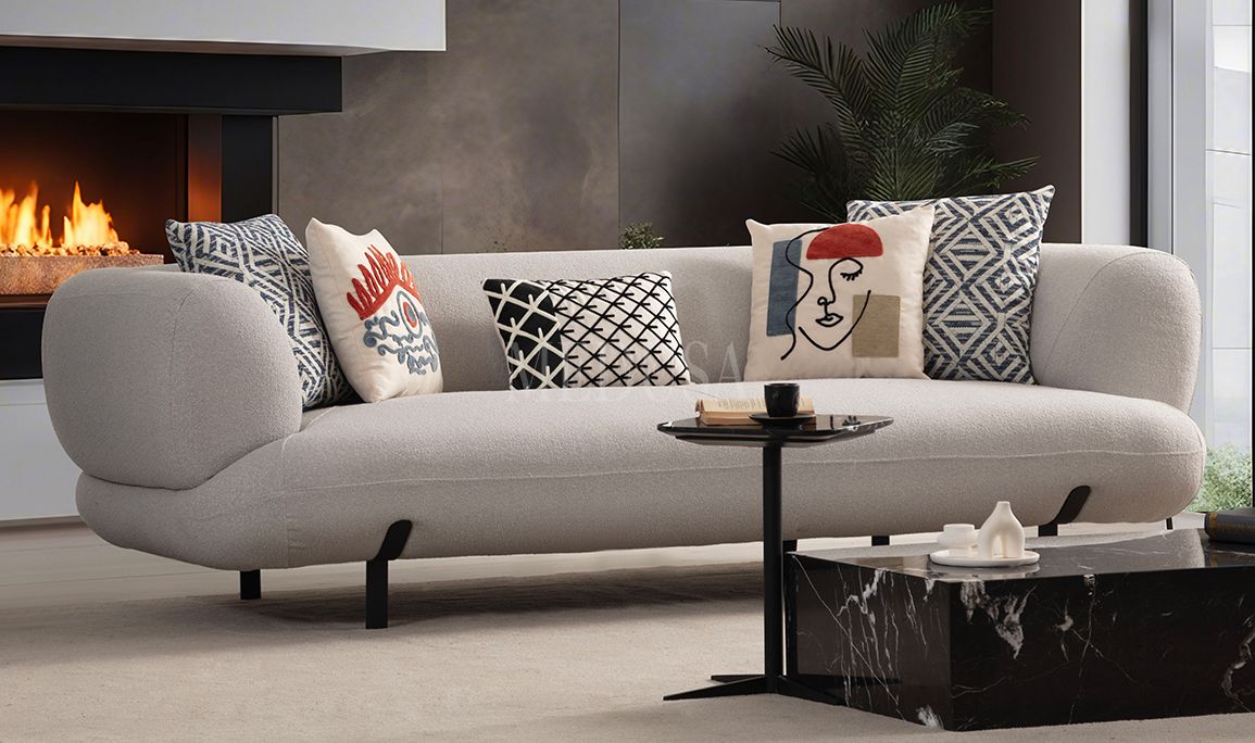 Medusa Home Mobilya - Manetti Soft Üçlü Koltuk