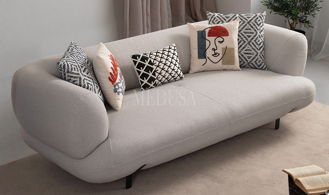 Medusa Home Mobilya - Manetti Soft Üçlü Koltuk