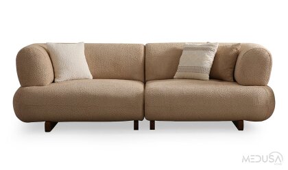 Medusa Home - Manetti Wood Üçlü Koltuk Medusa Home - Manetti Wood Üçlü Koltuk
