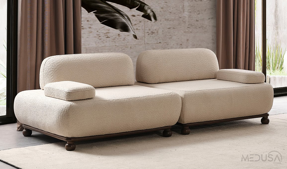 Medusa Home Mobilya - Mango Üçlü Koltuk