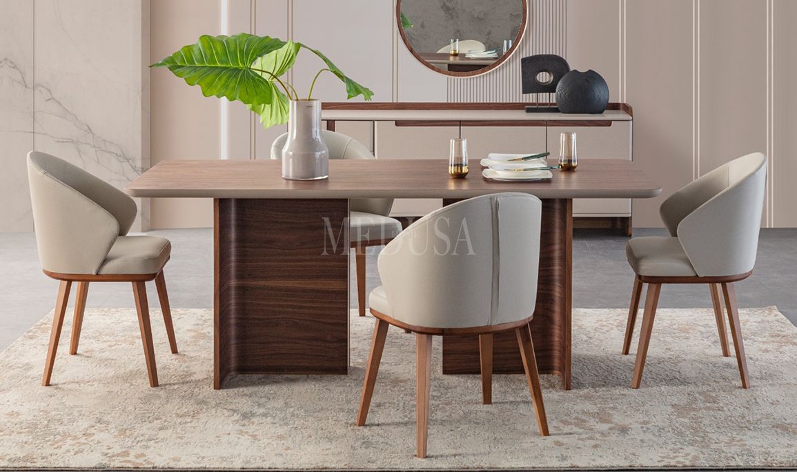 Medusa Home Mobilya - Manta Yemek Masası