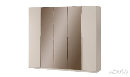 Medusa Home Mobilya - Marcel 3 Kapı Aynalı Gardırop