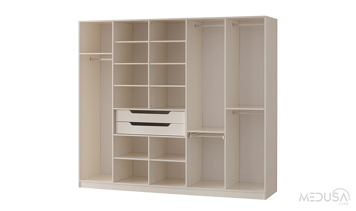 Medusa Home Mobilya - Marcel 3 Kapı Aynalı Gardırop