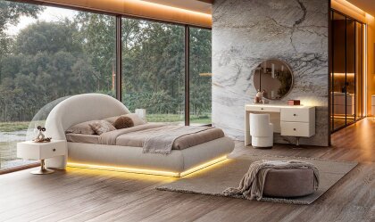 Medusa Home Mobilya - Marcel 3 Kapı Aynalı Yatak Odası