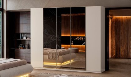 Medusa Home Mobilya - Marcel 3 Kapı Aynalı Yatak Odası