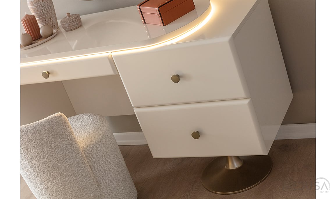 Medusa Home Mobilya - Marcel 3 Kapı Aynalı Yatak Odası