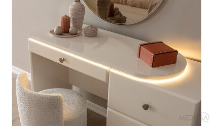 Medusa Home Mobilya - Marcel 3 Kapı Aynalı Yatak Odası