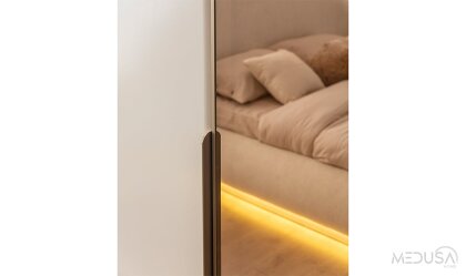 Medusa Home Mobilya - Marcel 3 Kapı Aynalı Yatak Odası