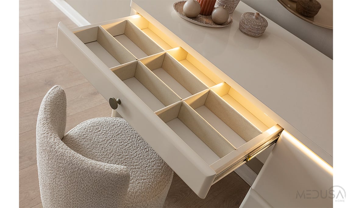 Medusa Home Mobilya - Marcel 3 Kapı Reflekte Yatak Odası