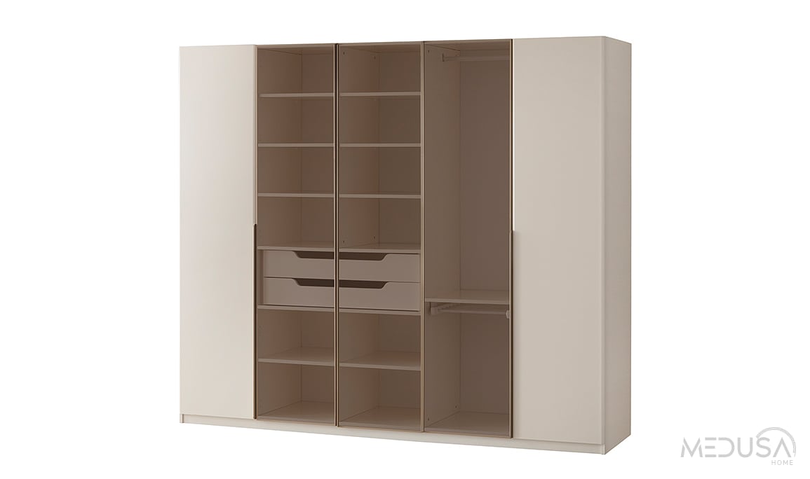 Medusa Home Mobilya - Marcel 3 Kapı Reflekte Yatak Odası