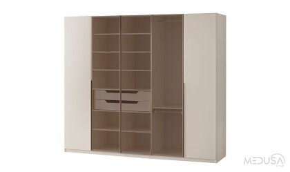 Medusa Home Mobilya - Marcel 3 Kapı Reflekte Yatak Odası