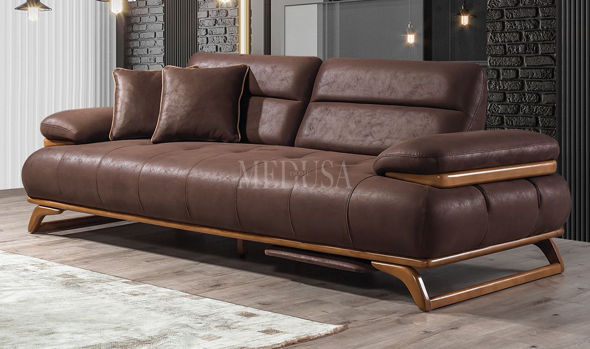 Medusa Home Mobilya - Maribel Ahşap Koltuk Takımı