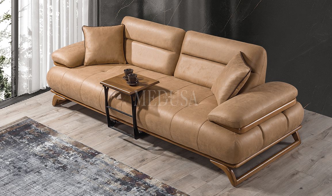 Medusa Home Mobilya - Maribel Ahşap Koltuk Takımı