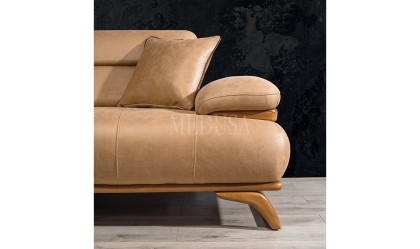 Medusa Home Mobilya - Maribel Ahşap Koltuk Takımı