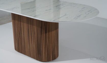 Medusa Home Mobilya - Marina Mermer Yemek Masası