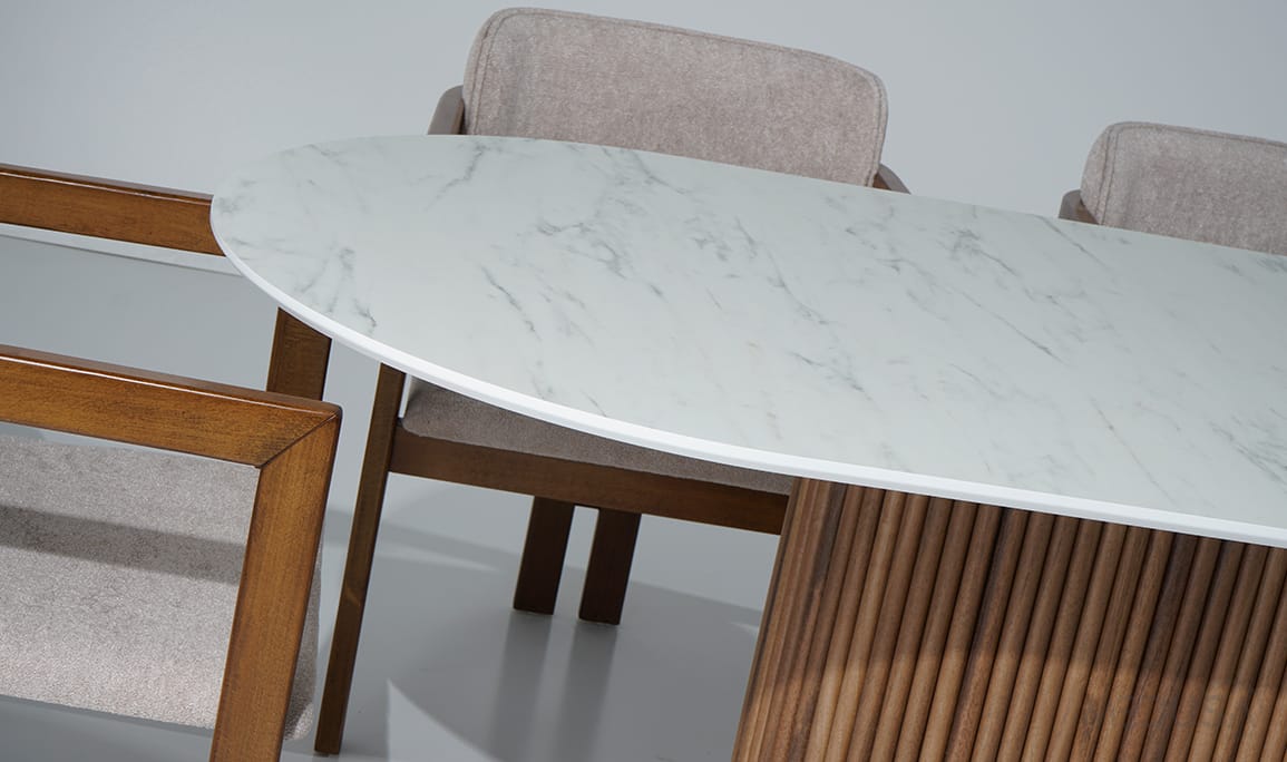 Medusa Home Mobilya - Marina Mermer Yemek Masası