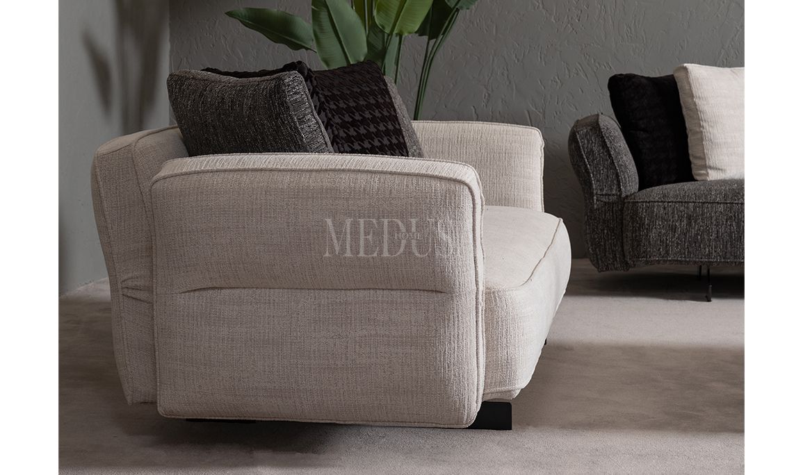 Medusa Home Mobilya - Marine Üçlü Koltuk