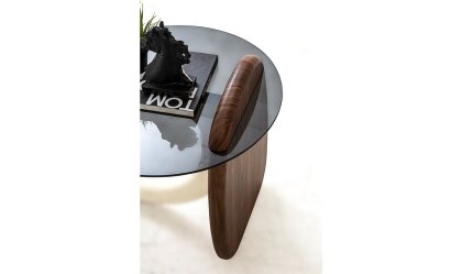 Medusa Home Mobilya - Markiz Ceviz Sehpa Seti