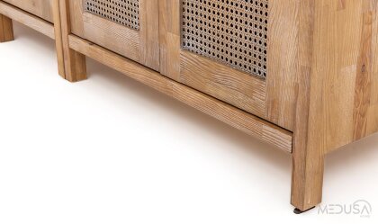 Medusa Home Mobilya - Marrakech Ahşap 5 Kapaklı Gardırop