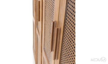 Medusa Home Mobilya - Marrakech Ahşap 5 Kapaklı Gardırop