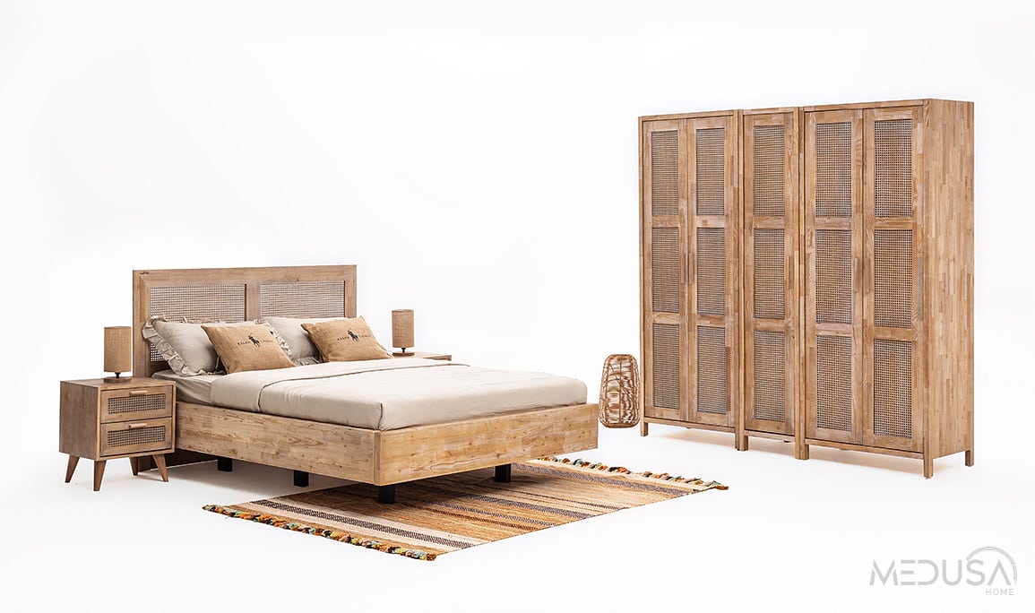 Medusa Home Mobilya - Marrakech Ahşap Yatak Odası