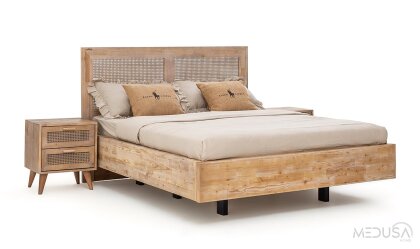Medusa Home Mobilya - Marrakech Ahşap Yatak Odası