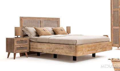 Medusa Home Mobilya - Marrakech Ahşap Yatak Odası
