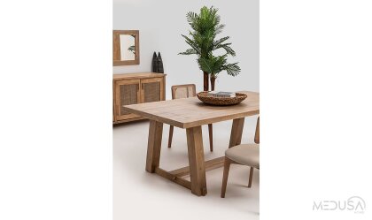 Medusa Home Mobilya - Marrakech Ahşap Yemek Masası