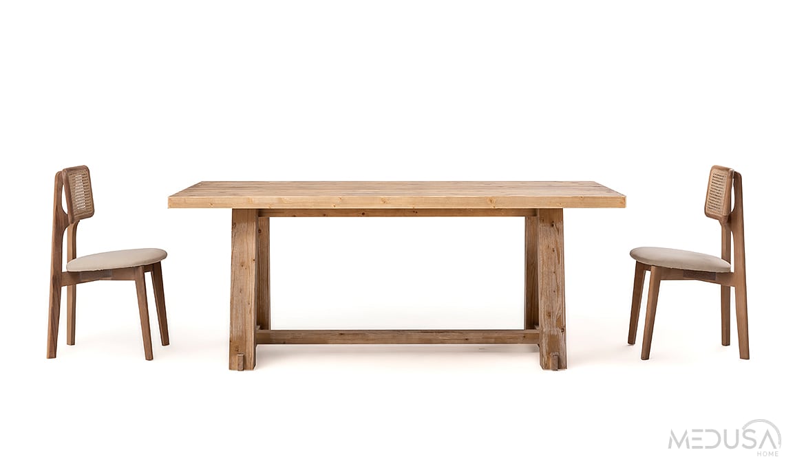 Medusa Home Mobilya - Marrakech Ahşap Yemek Odası