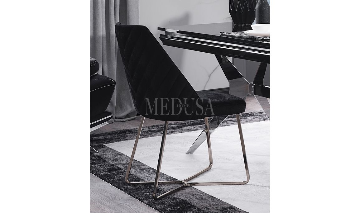Medusa Home Mobilya - Masarati Silver Yemek Masası