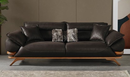 Medusa Home - Maserati Siyah Üçlü Koltuk Medusa Home - Maserati Siyah Üçlü Koltuk