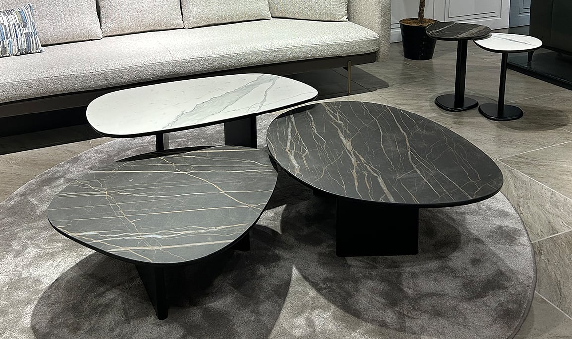 Medusa Home Mobilya - Massimo Seramik Sehpa Seti