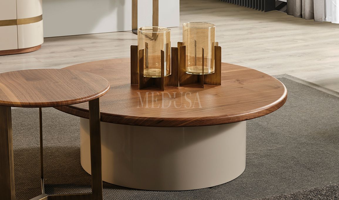 Medusa Home Mobilya - Matera Ceviz Orta Sehpa