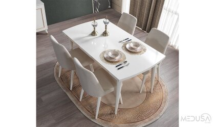 Medusa Home Mobilya - Mathilda Yemek Masası